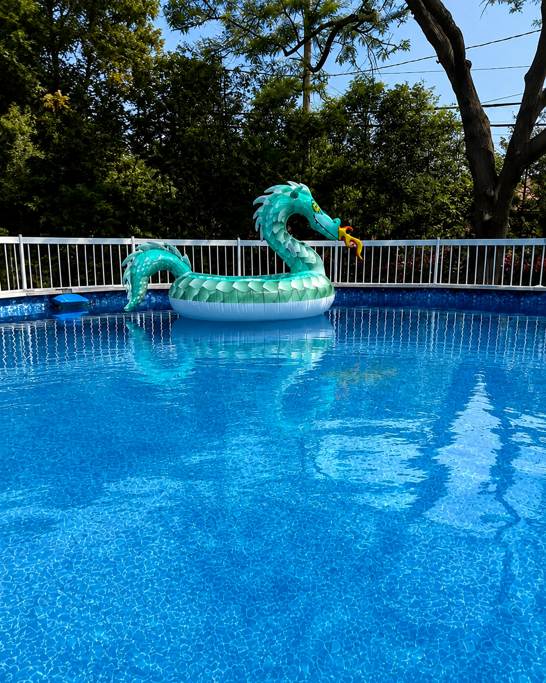 Before and after pool service by Service de Piscine Bougie